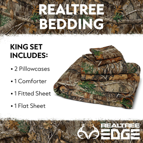 5-Piece King Bed-in-a-Bag Comforter Set – Edge, Includes Sheets & Pillow Shams
