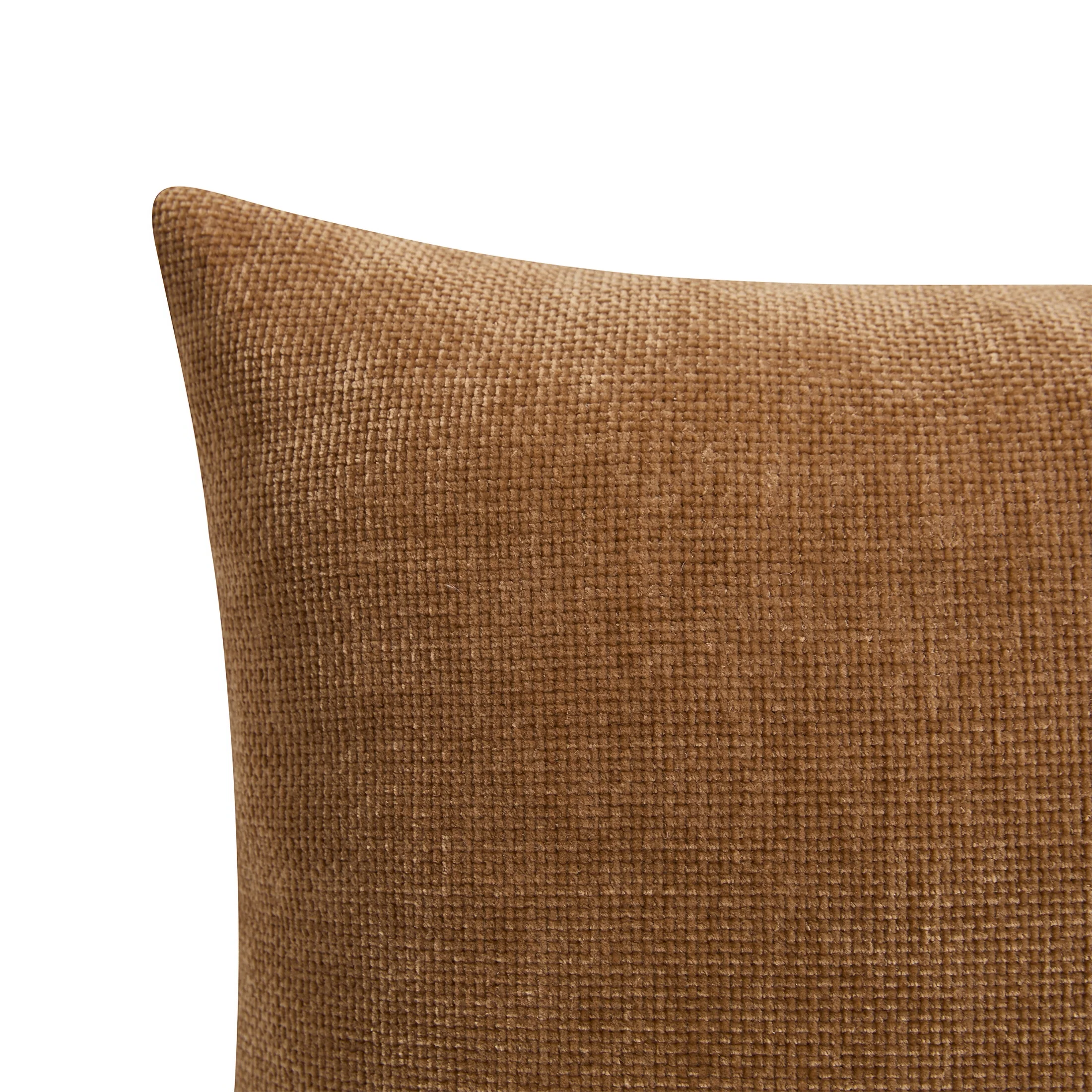 18" x 18" Solid Chenille Decorative Pillow Set – 2-Pack, Soft & Cozy Throw Pillows