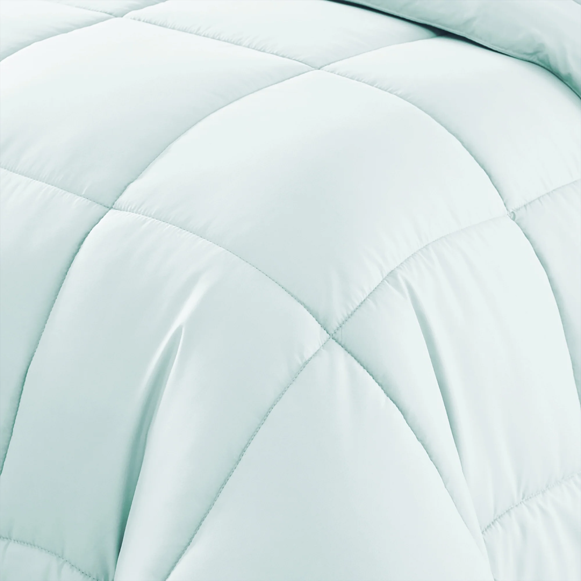 7-Piece King Bed-in-a-Bag Comforter Set – Luxury Aqua Down Alternative, Includes Sheets & Shams