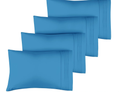 Queen Size Pillow Case Set – Ultra Soft, Durable, Hotel Quality (Set of 4)
