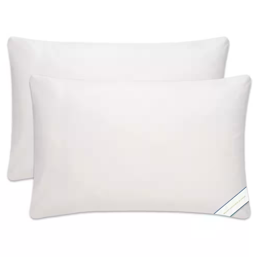 Down Alternative Pillow Set – Soft, Plush, and Machine Washable