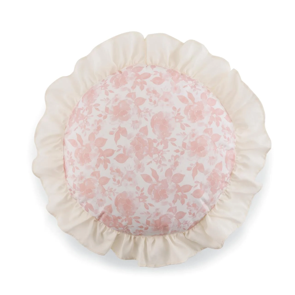 11-Piece Queen Bed-in-a-Bag Comforter Set – Cream Ruffle, Includes Sheets, Shams & Decorative Pillow