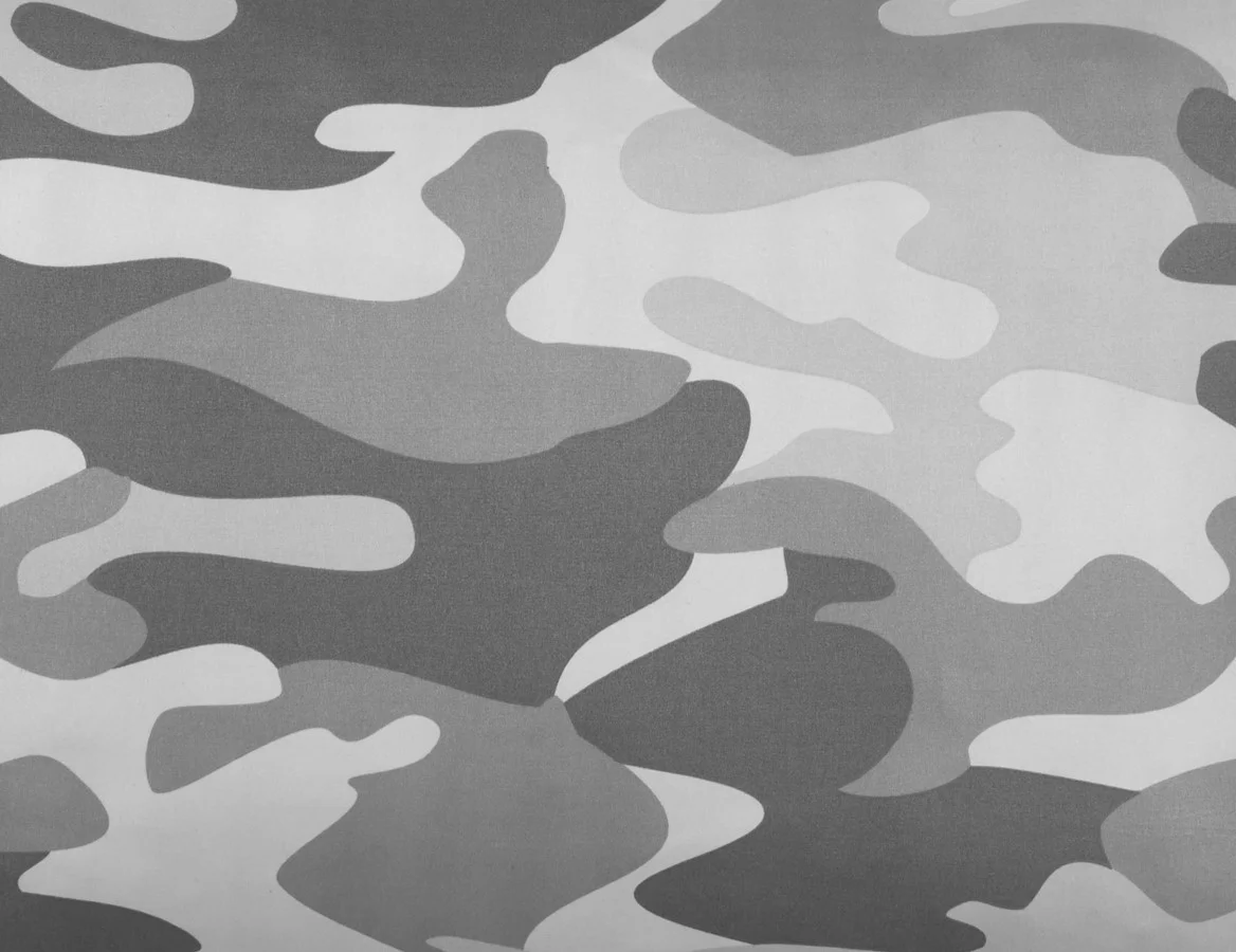 Full-Size Gray Camouflage Bed-in-a-Bag – Multicolor Polyester Comforter & Sheet Set