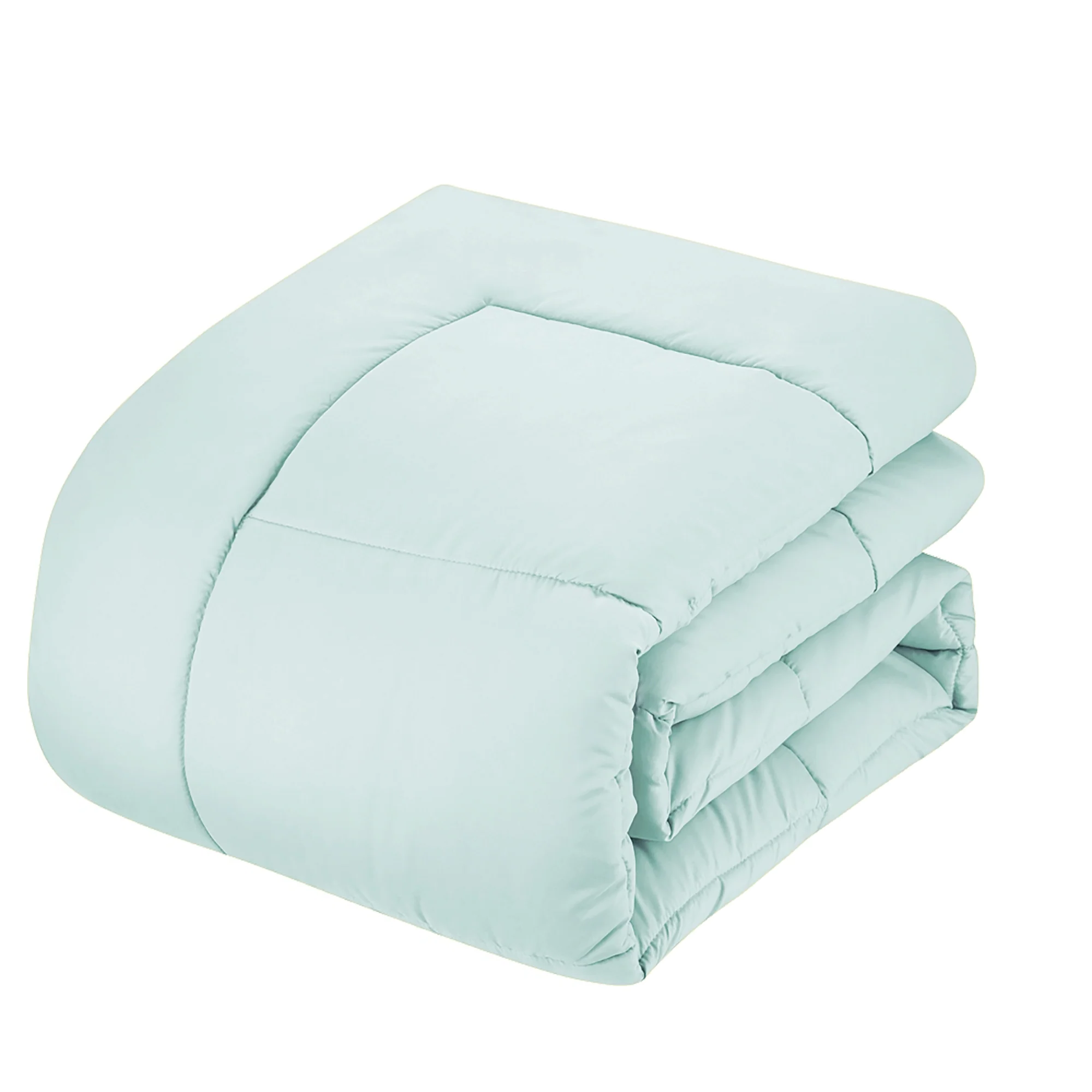 7-Piece Queen Bed-in-a-Bag Comforter Set – Luxury Aqua Down Alternative, Includes Sheets & Pillow Shams