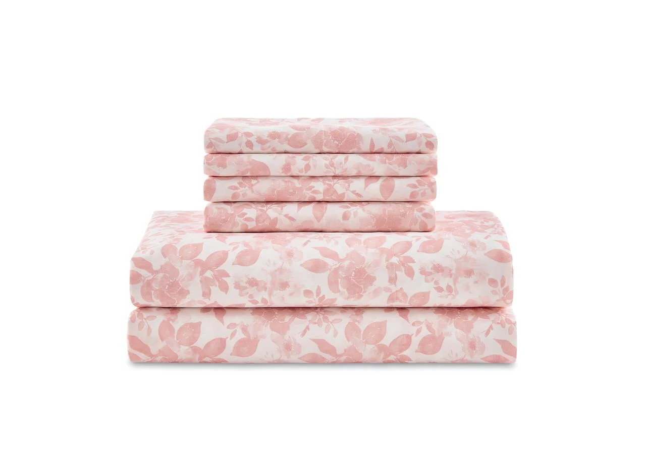 11-Piece Queen Bed-in-a-Bag Comforter Set – Cream Ruffle, Includes Sheets, Shams & Decorative Pillow