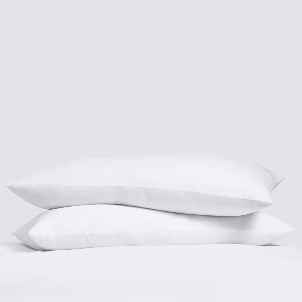 2-Pack Hypoallergenic Plush Bed Pillows – Soft Polyester Microfiber, Supportive & Comfortable