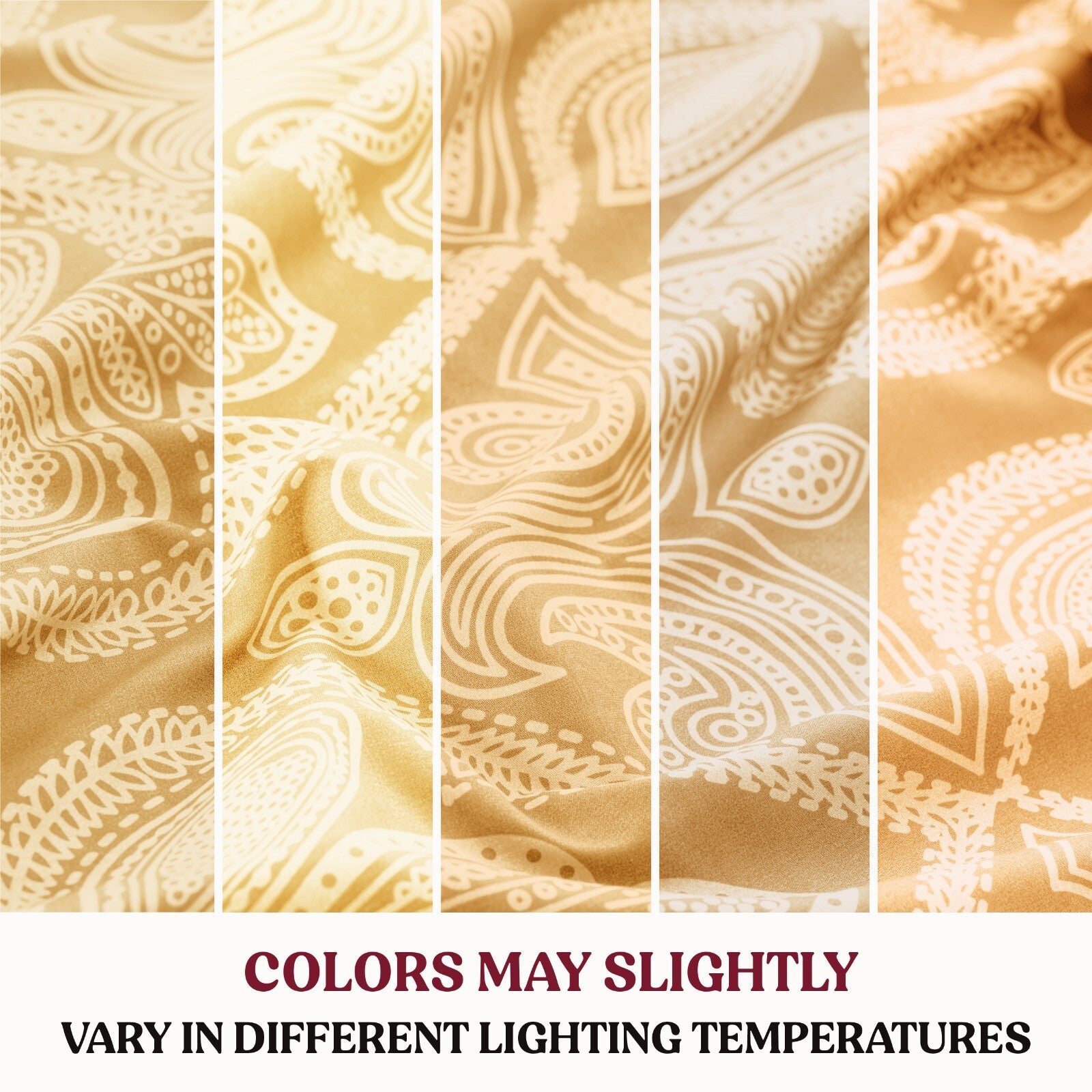 Luxury 1800 Series Microfiber Bed Sheet Set – 6 Piece Deep Pocket Paisley