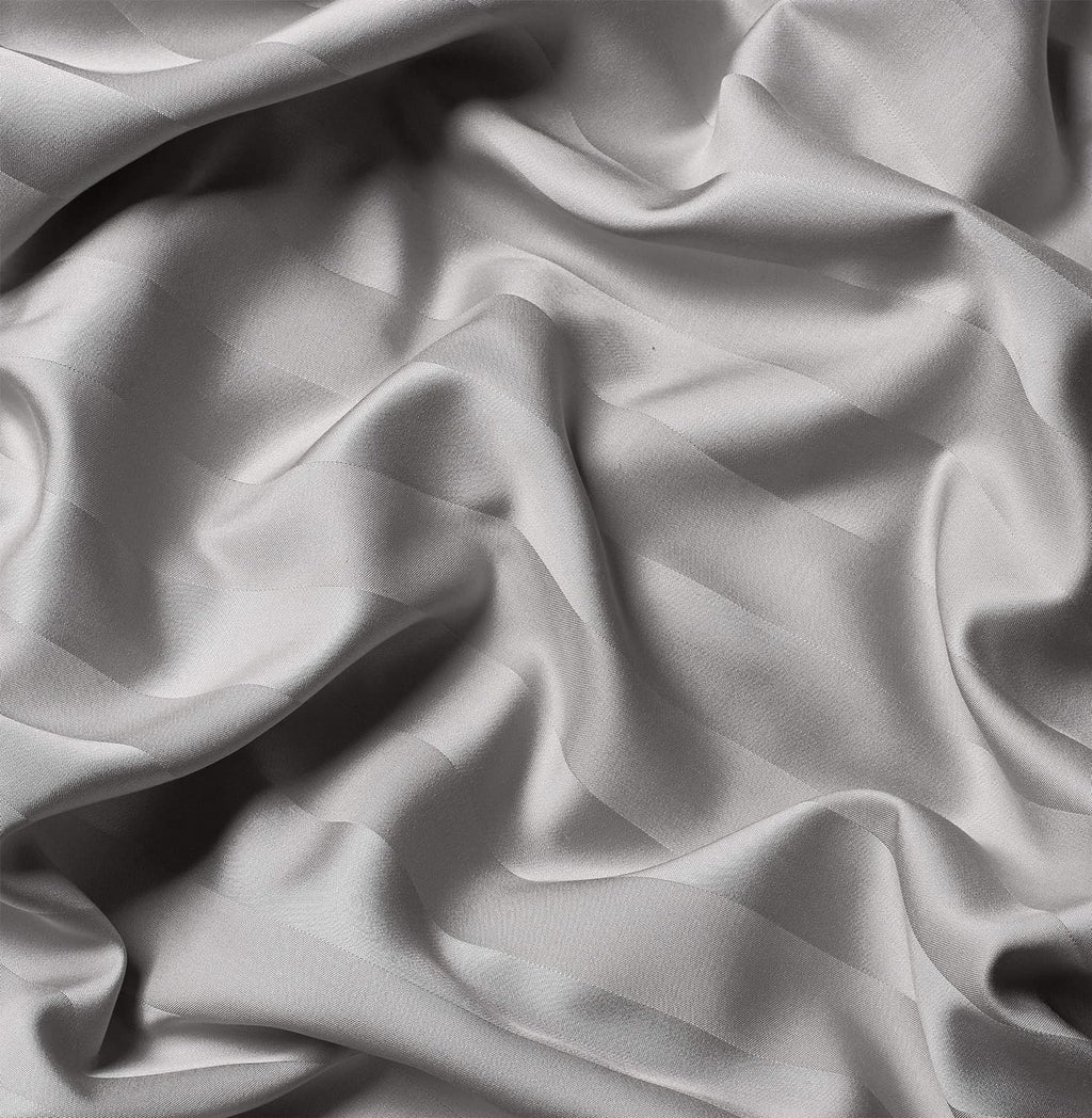 Organic Bamboo Bed Sheet Set – California King, 4 Piece, Soft & Breathable, Silver