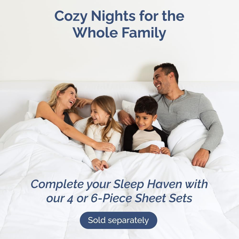 Queen Size Pillow Case Set – Ultra Soft, Durable, Hotel Quality (Set of 4)